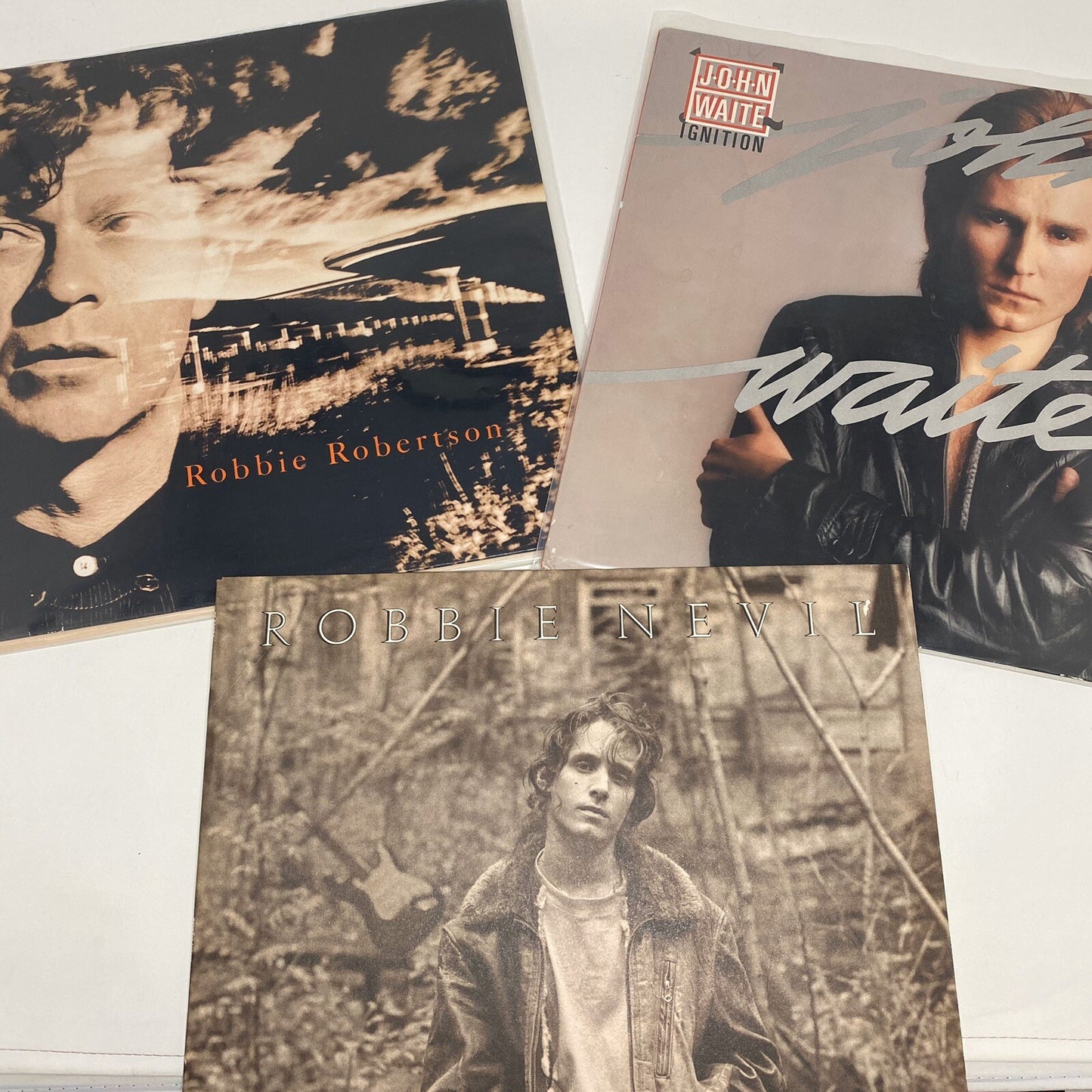 Robertson, Waite & Nevil VINYL LP RECORD LOT 3 LPs VG+