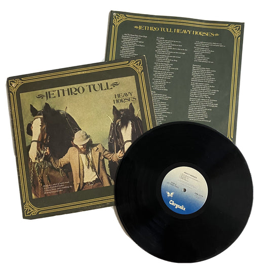 Jethro Tull HEAVY HORSES Vinyl LP Record VG+/VG CHR 1175 Prog Rock Folk