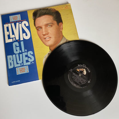 Elvis Presley G.I. BLUES Vinyl LP Record VG+/VG