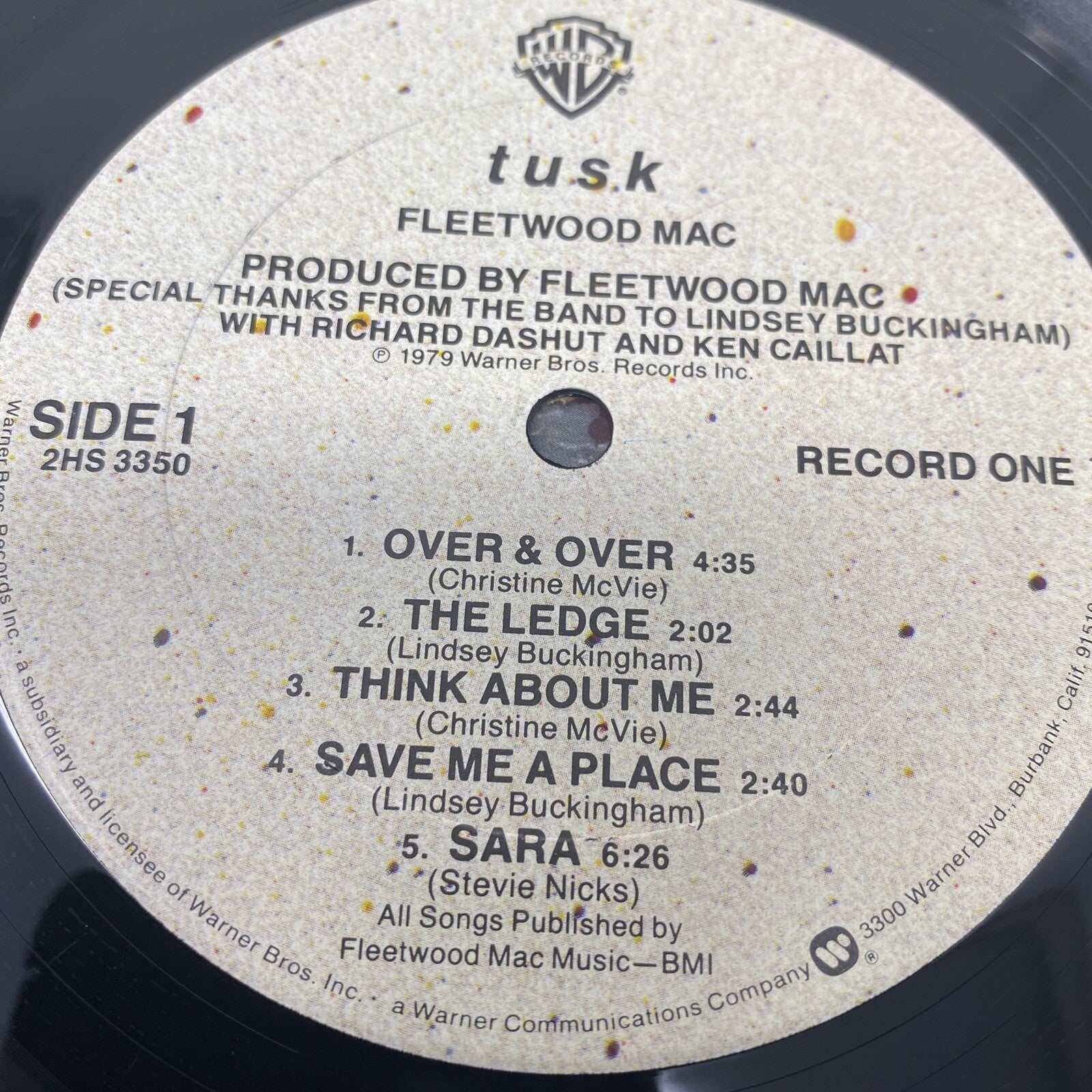 Fleetwood Mac TUSK Vinyl 2xLP Record VG/VG+
