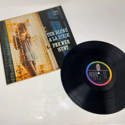 Pee Wee Hunt THE BLUES A LA DIXIE Vinyl LP Record VG+