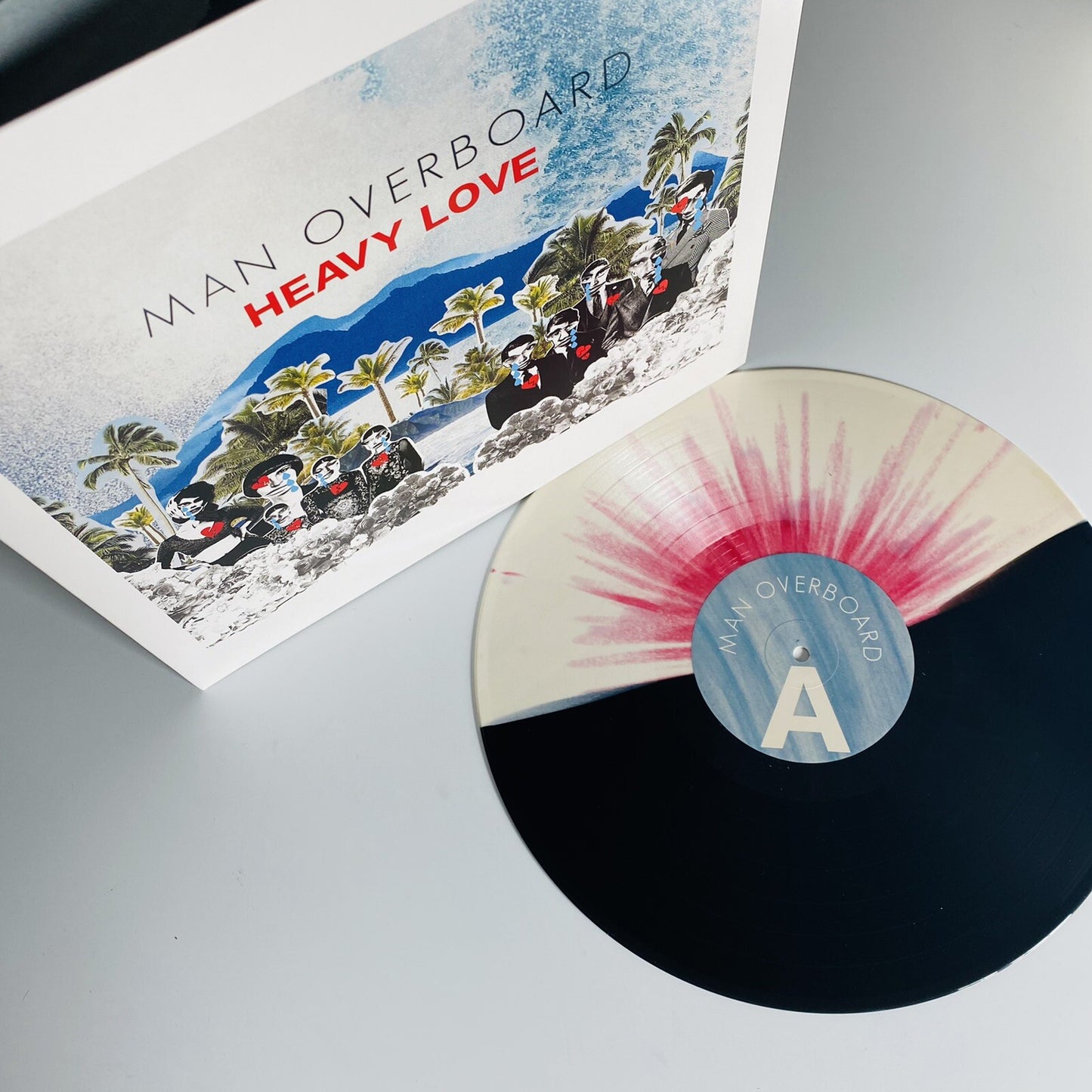Man Overboard HEAVY LOVE Color Vinyl LP Record NEW