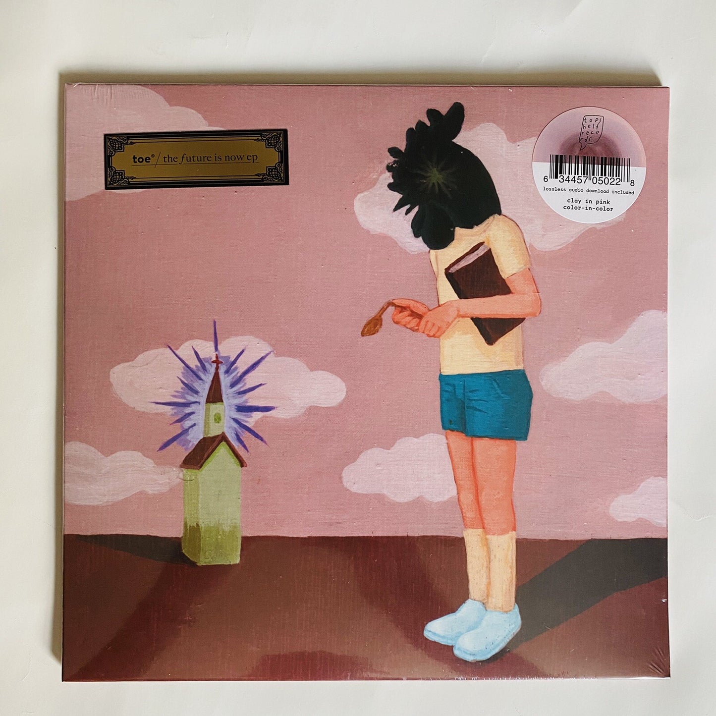 toe THE FUTURE IS NOW Color 10" Vinyl EP Record NEW Clay In Pink