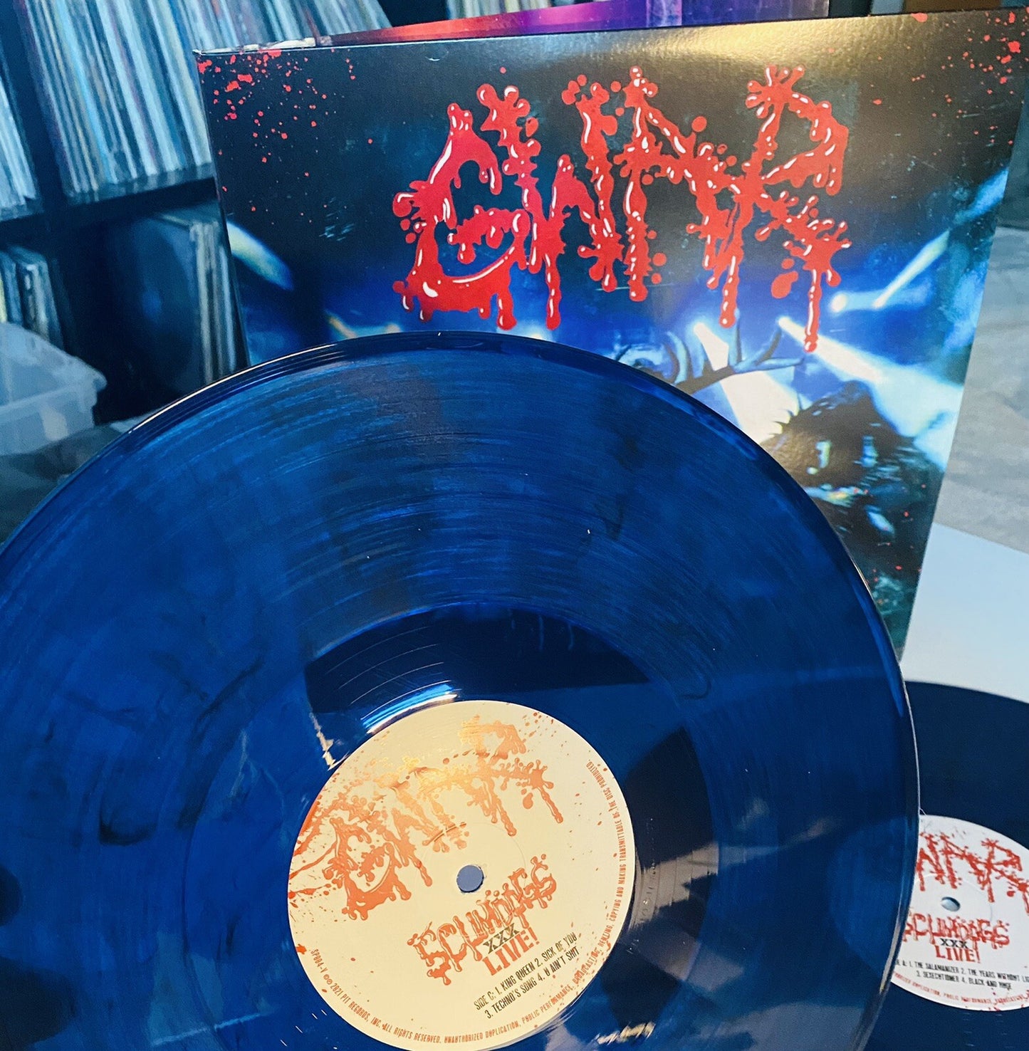 GWAR Scumdogs Live COLOR VINYL 2xLP RECORD New
