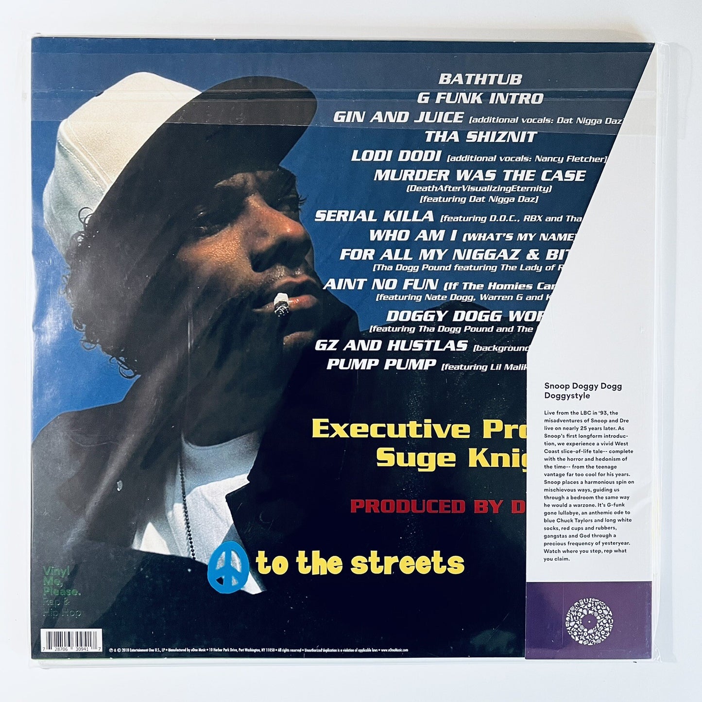 Snoop Doggy Dogg DOGGYSTYLE Color Vinyl LP Record SEALED VMP Club Edition