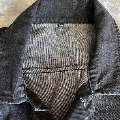 THE WORD ALIVE Mens XXL Dark Jean Jacket