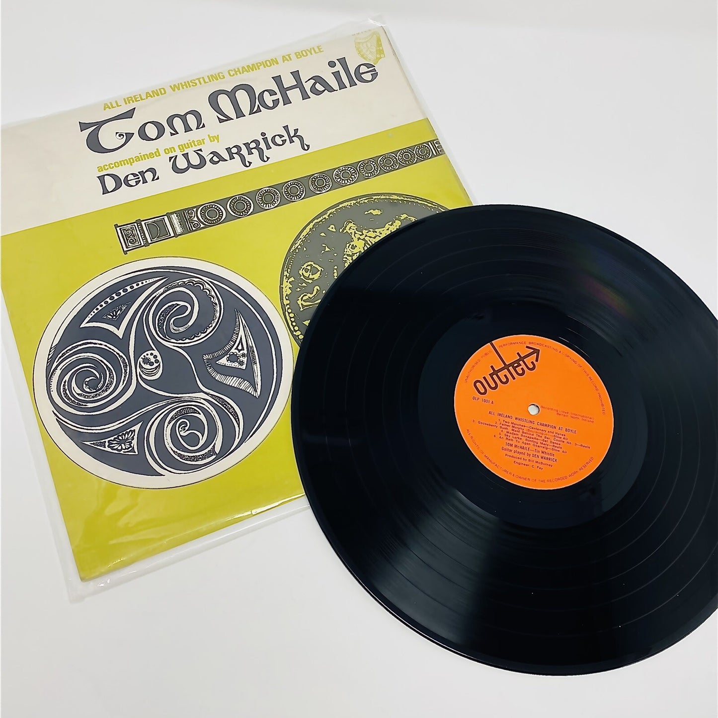 Tom McHaile WHISTLING WITH GUITAR Vinyl LP Record VG+