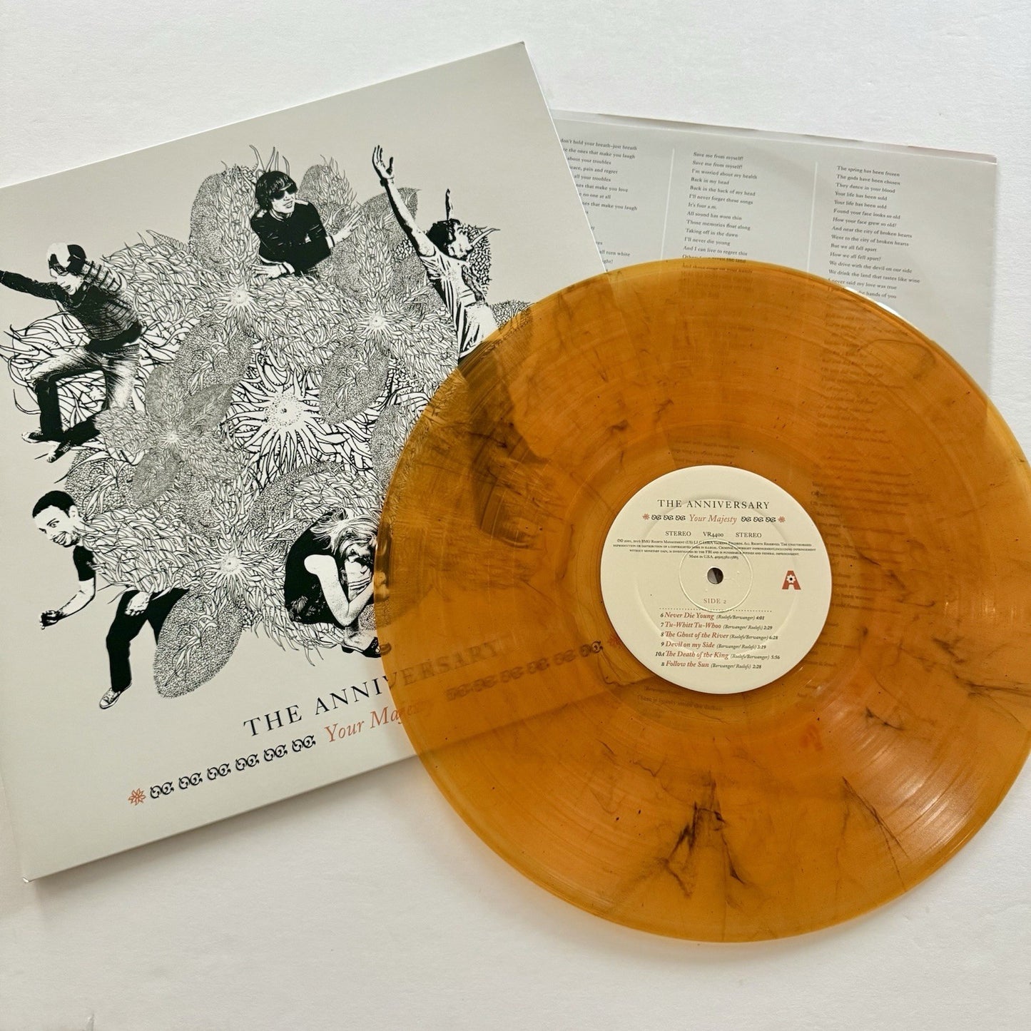 The Anniversary YOUR MAJESTY Color Vinyl LP Record NEW
