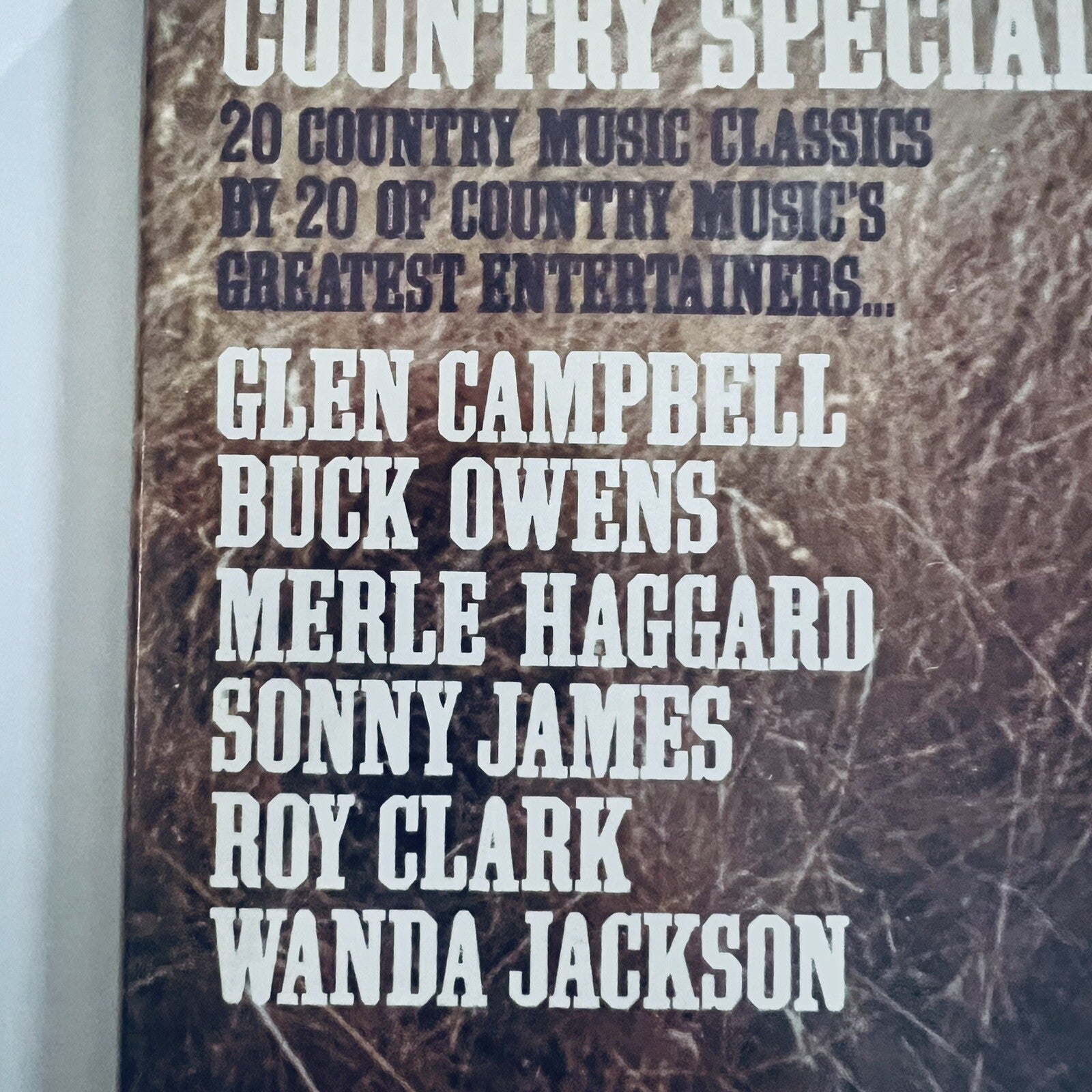 Sealed COUNTRY SPECIAL V/A Merle Haggard + VINYL 2xLP RECORD Mint