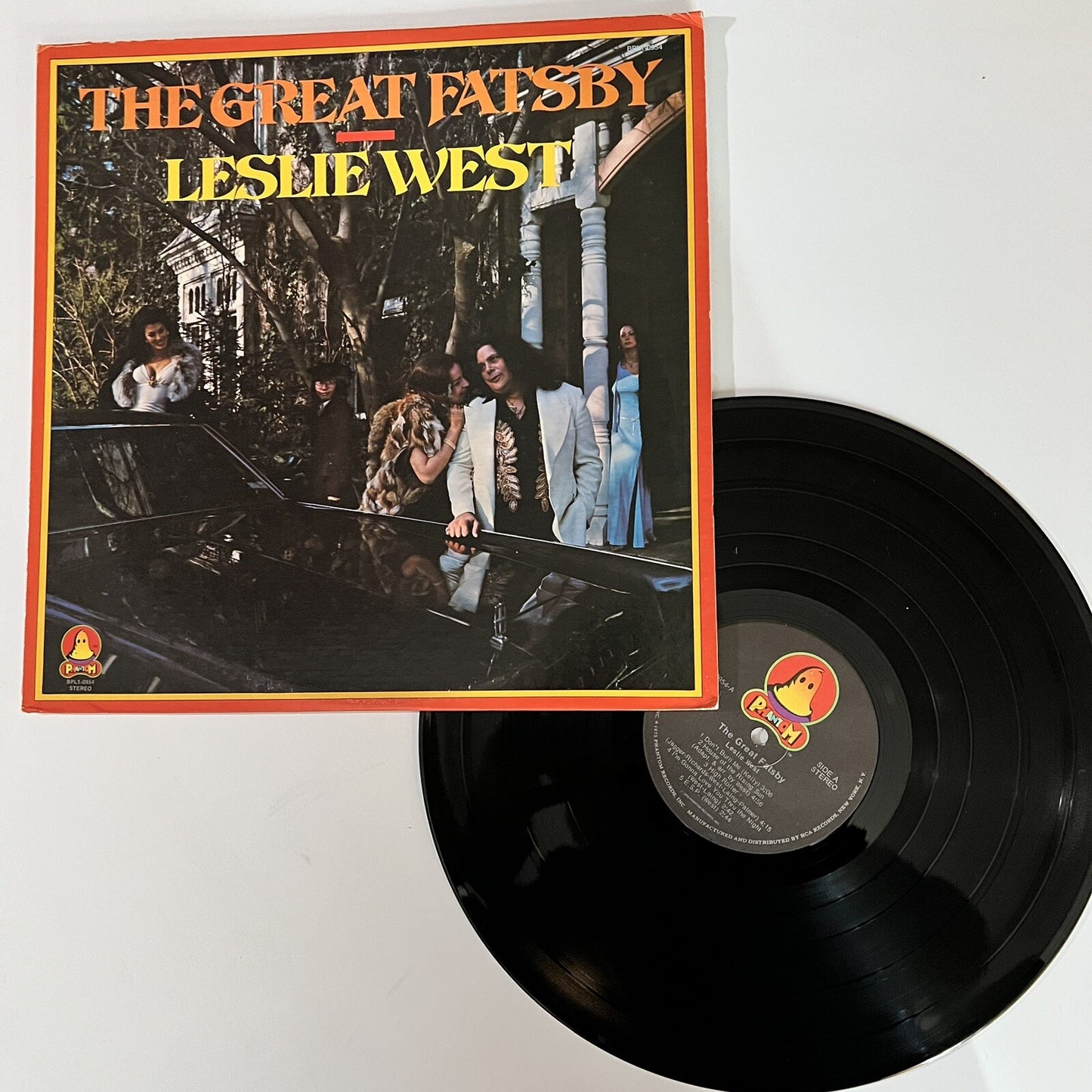 Leslie West THE GREAT FATSBY Vinyl LP Record VG+