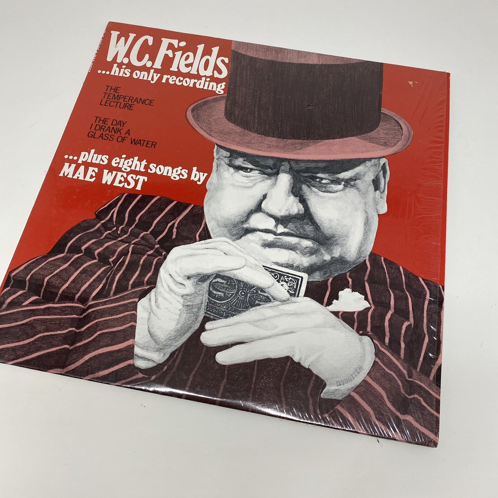 Mae West W.C. Fields HIS ONLY RECORDING Vinyl LP Record VG+