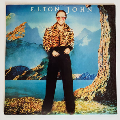 Elton John CARIBOU Vinyl LP Record VG++