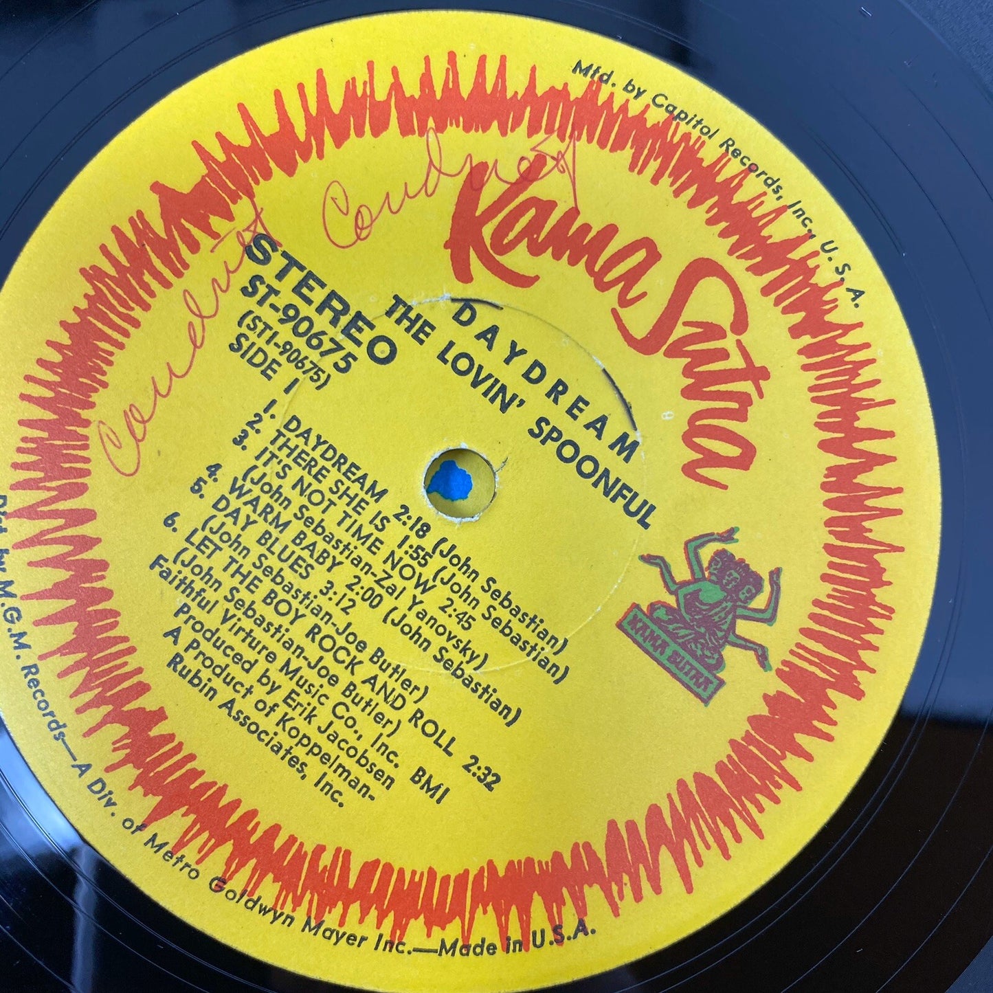 The Lovin’ Spoonful DAYDREAM Vinyl LP Record KLPS-8051 Stereo VG+