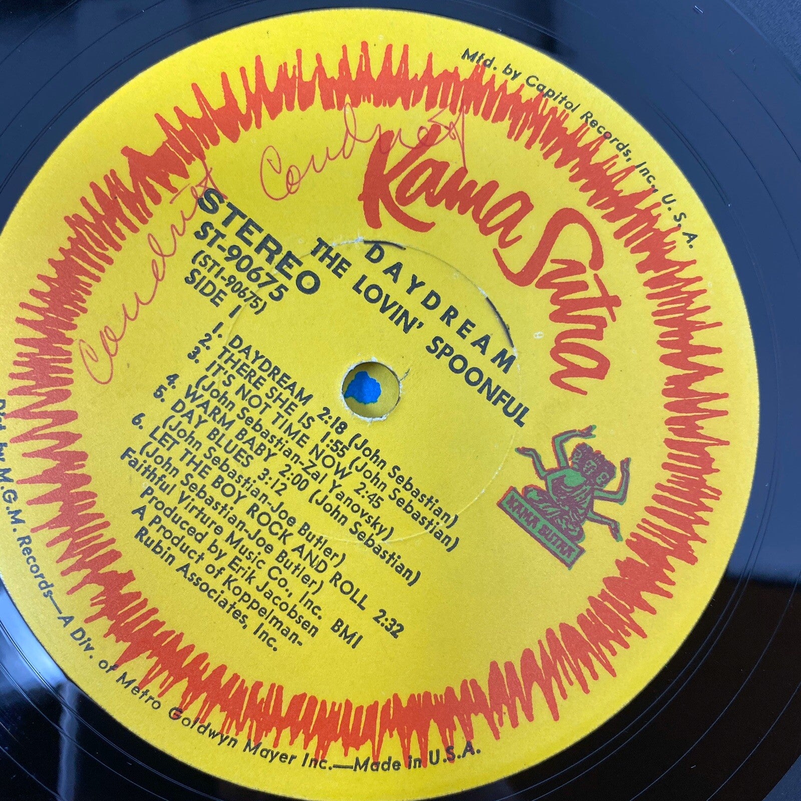 The Lovin’ Spoonful DAYDREAM Vinyl LP Record KLPS-8051 Stereo VG+