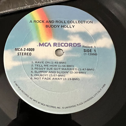 Buddy Holly A ROCK & ROLL COLLECTION Vinyl 2xLP Records VG+