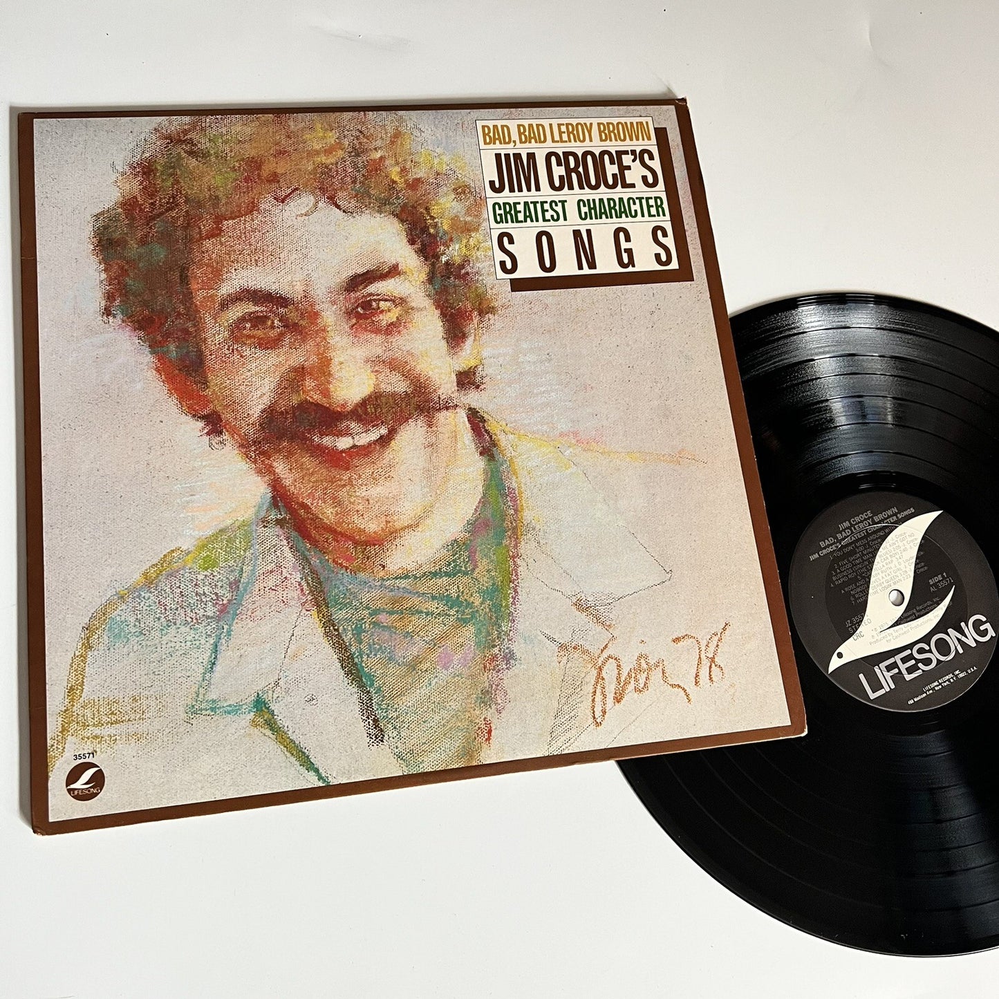 Jim Croce JIM CROCE'S SONGS Vinyl LP Record VG+