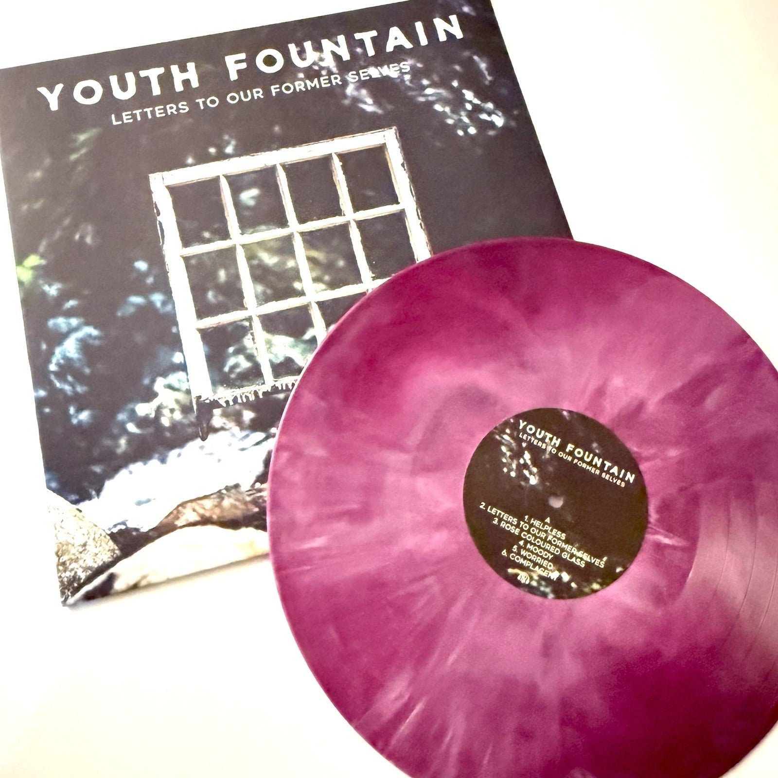 Youth Fountain LETTERS TO OUR FORMER SELVES Color Vinyl LP Record NEW Sealed