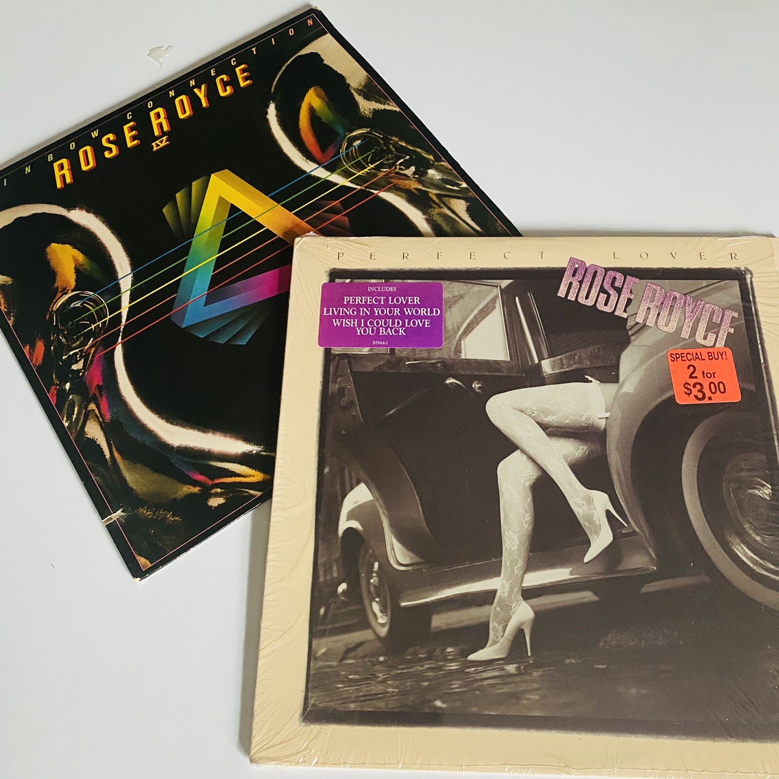 Rose Royce PERFECT LOVER + RAINBOW CONNECTION Vinyl LP Record VG+