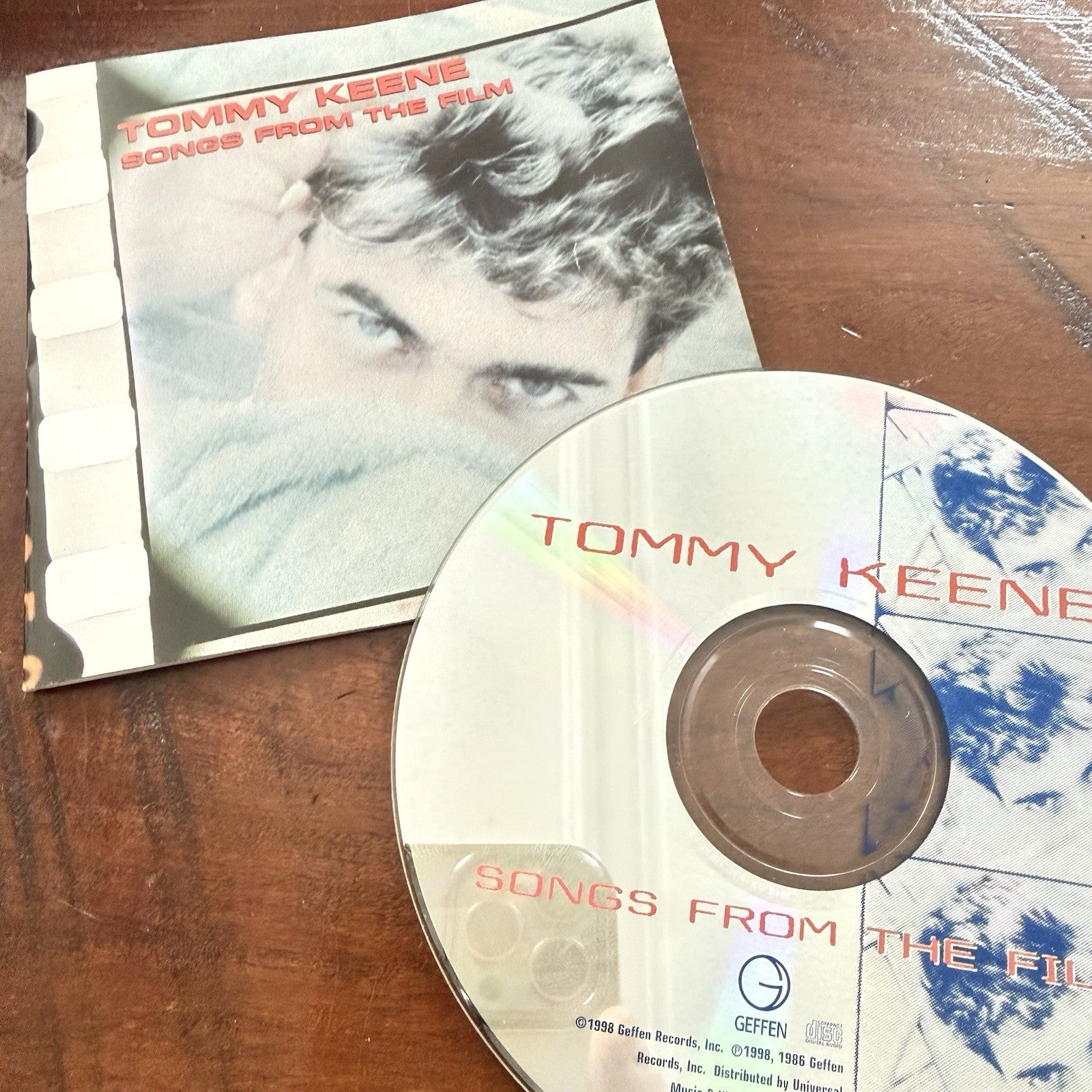 Tommy Keene SONGS FROM THE FILM Extended Version CD Compact Disc EXCELLENT