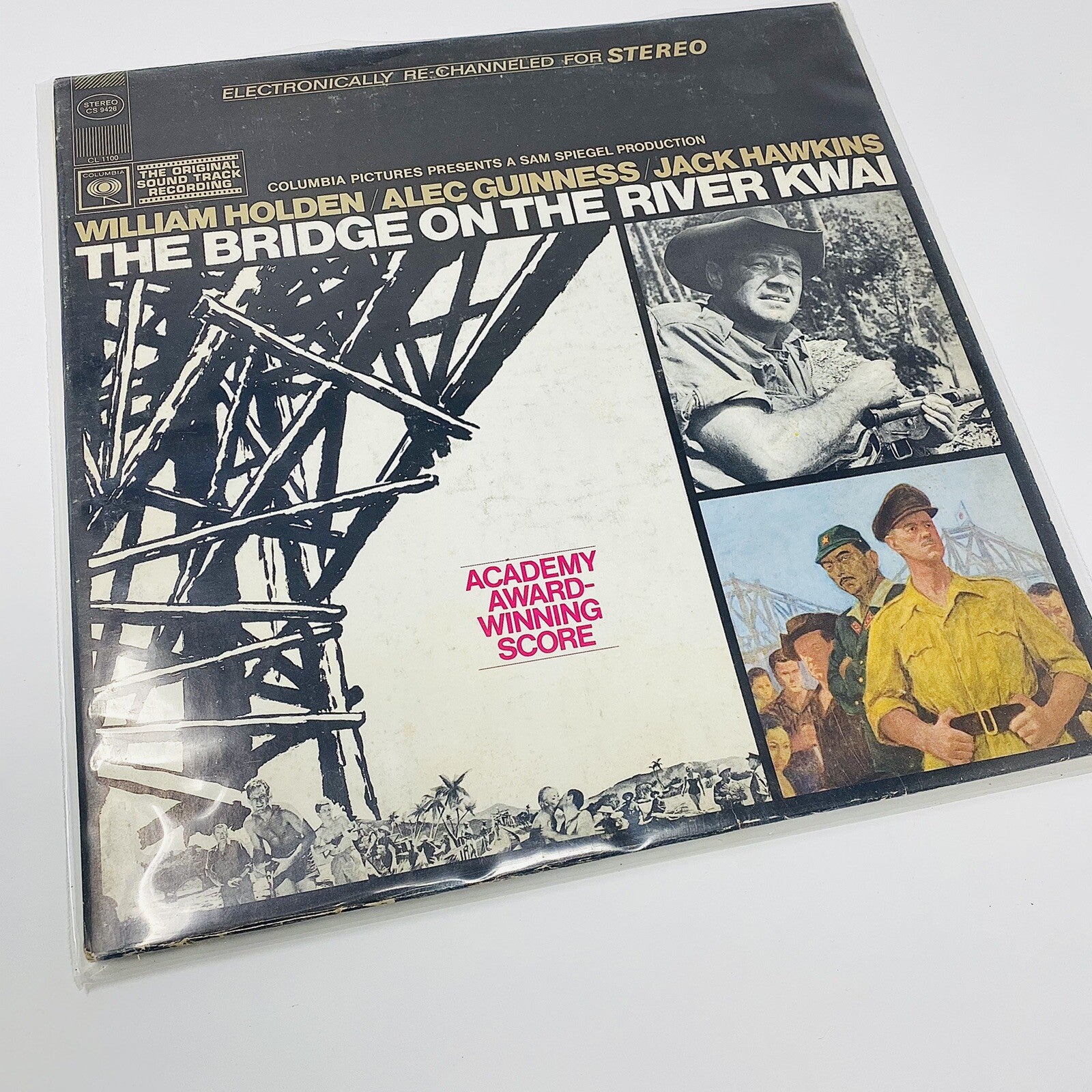 Bridge On The River Kwai, Original Soundtrack Vinyl LP Record VG+