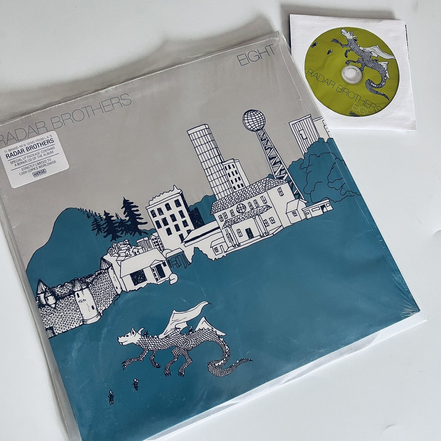 Radar Brothers EIGHT Vinyl LP Record UNPLAYED Mint w/CD