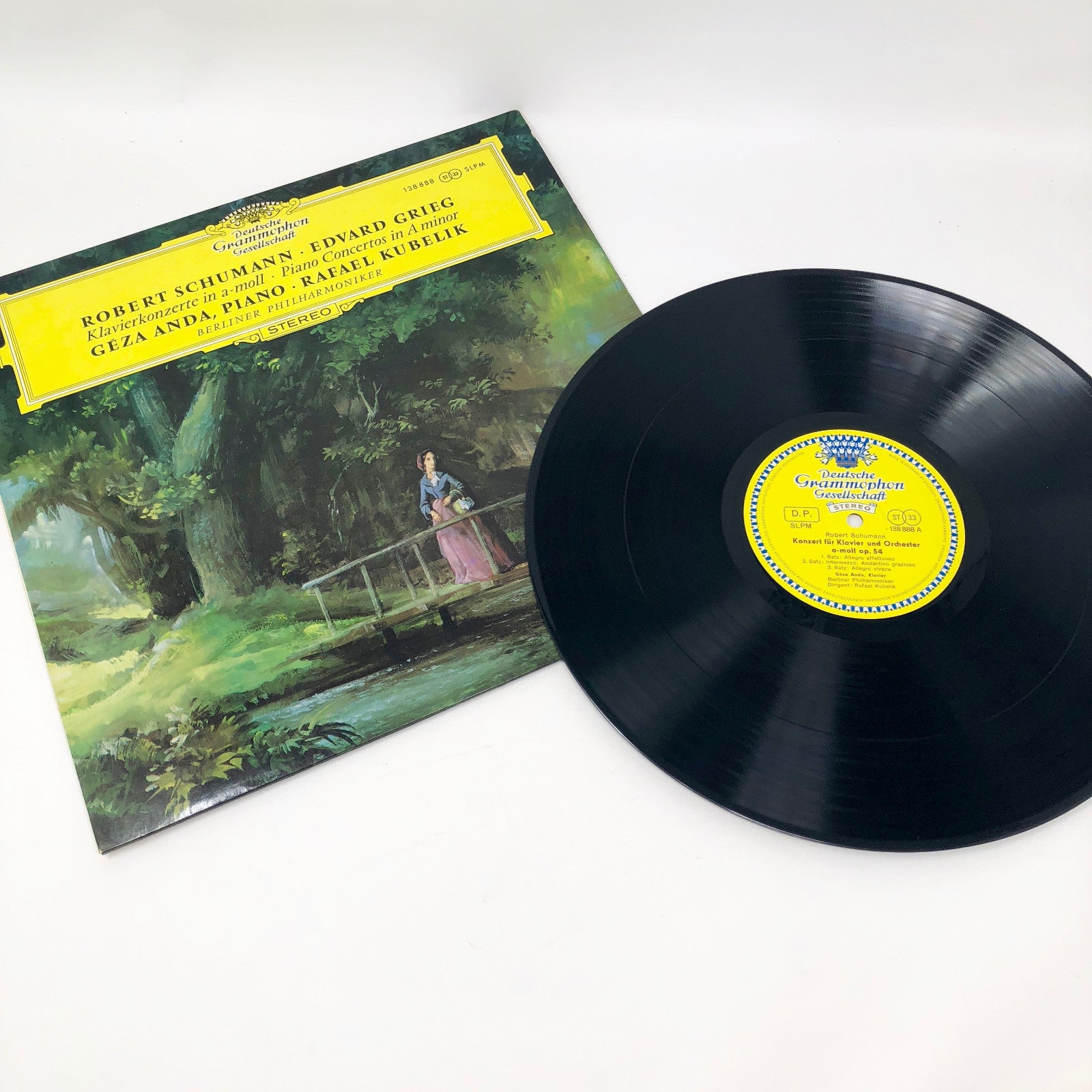 Robert Schumann Concert & Orcestra Berliner Philharmonic—LP Vinyl Record 138 888