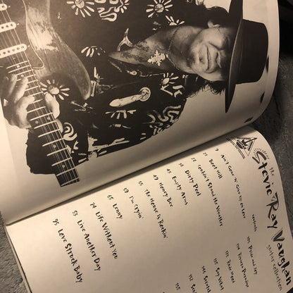 The Stevie Ray Vaughan Guitar Collection (Paperback) Used But In Great Condition