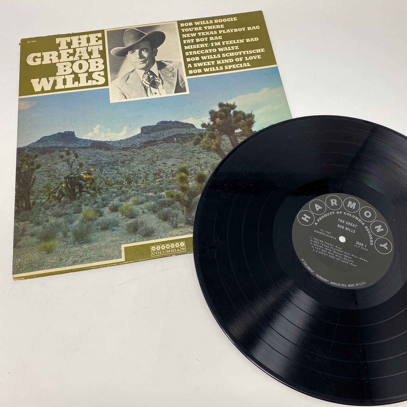 THE GREAT BOB WILLIS Vinyl LP Record VG+ 