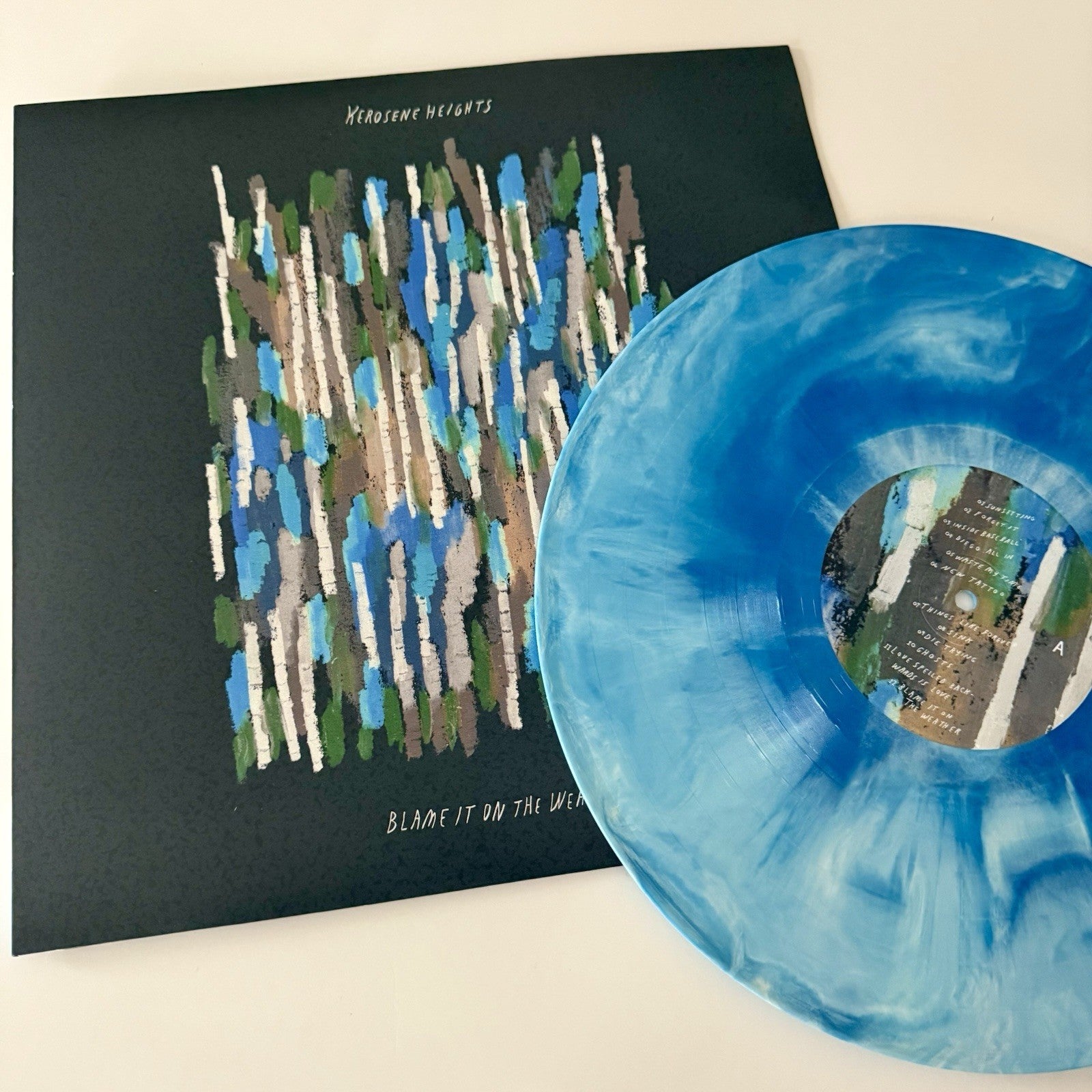 Kerosene Heights BLAME IT IN THE WEATHER Color Vibto LP Record NEW