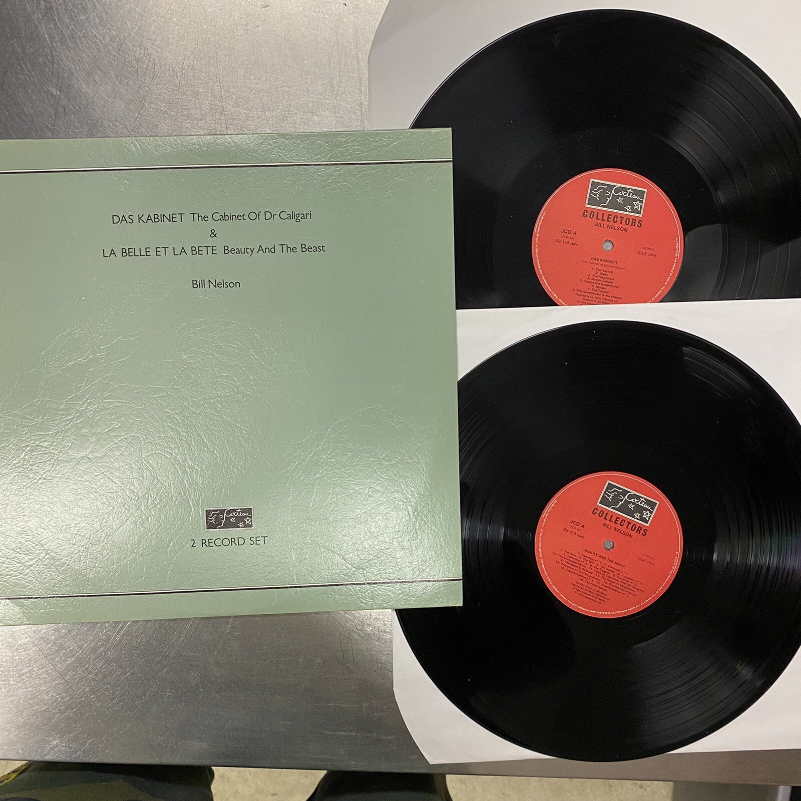 BILL NELSON Das Kabinet-Cabinet of Dr.Calgari/La Belle Et La Bete VINYL LP R