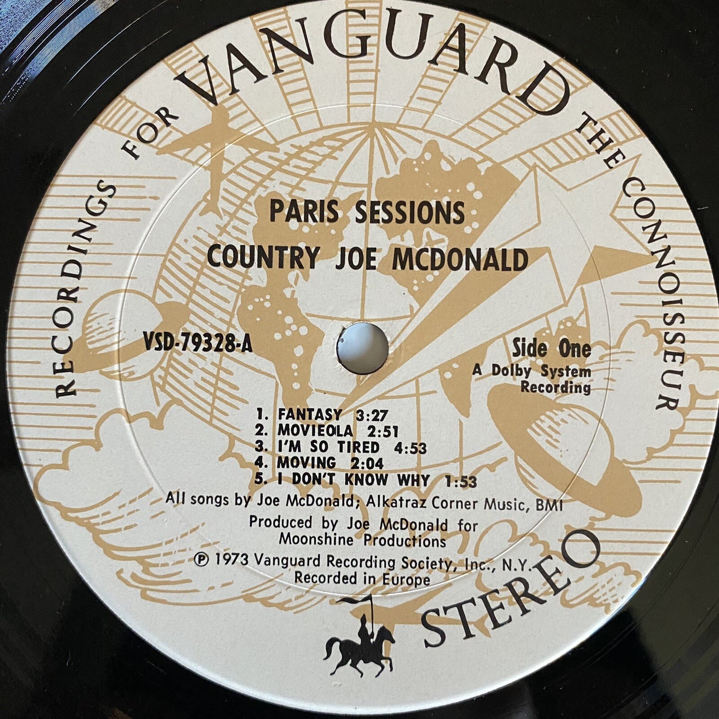 Country Joe McDonald VINYL 4xLP RECORDS BUNDLE VG+