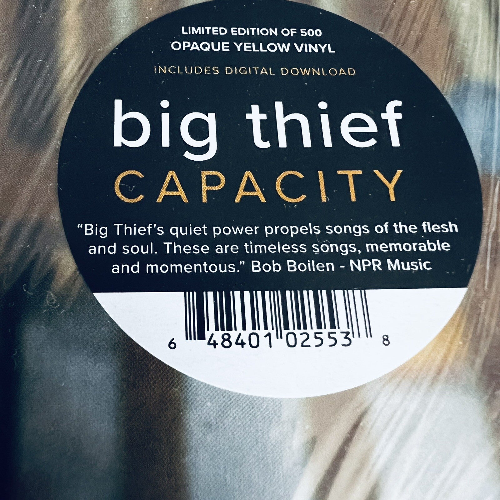 Big Thief CAPACITY Exclusive VMP Color Vinyl LP Record M Sealed #15