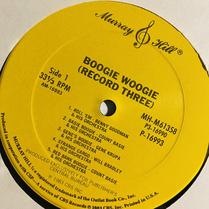 Boogie Woogie-Piano, Small Group & Big Band Classics ‘29-‘47 VINYL 3xLP RECORDS