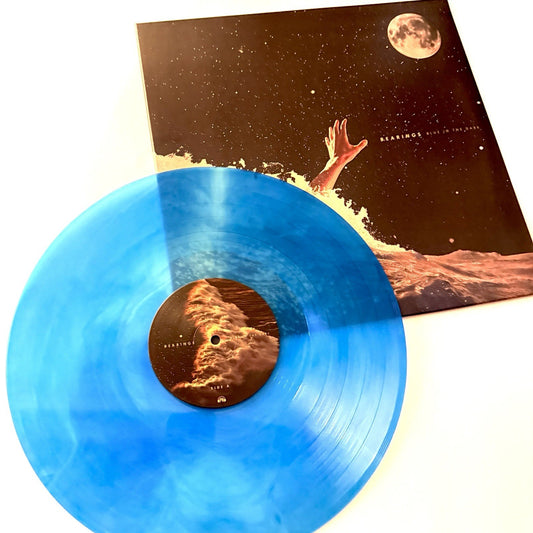 Bearings BLUE IN THE DARK. Color Vinyl LP Record NEW