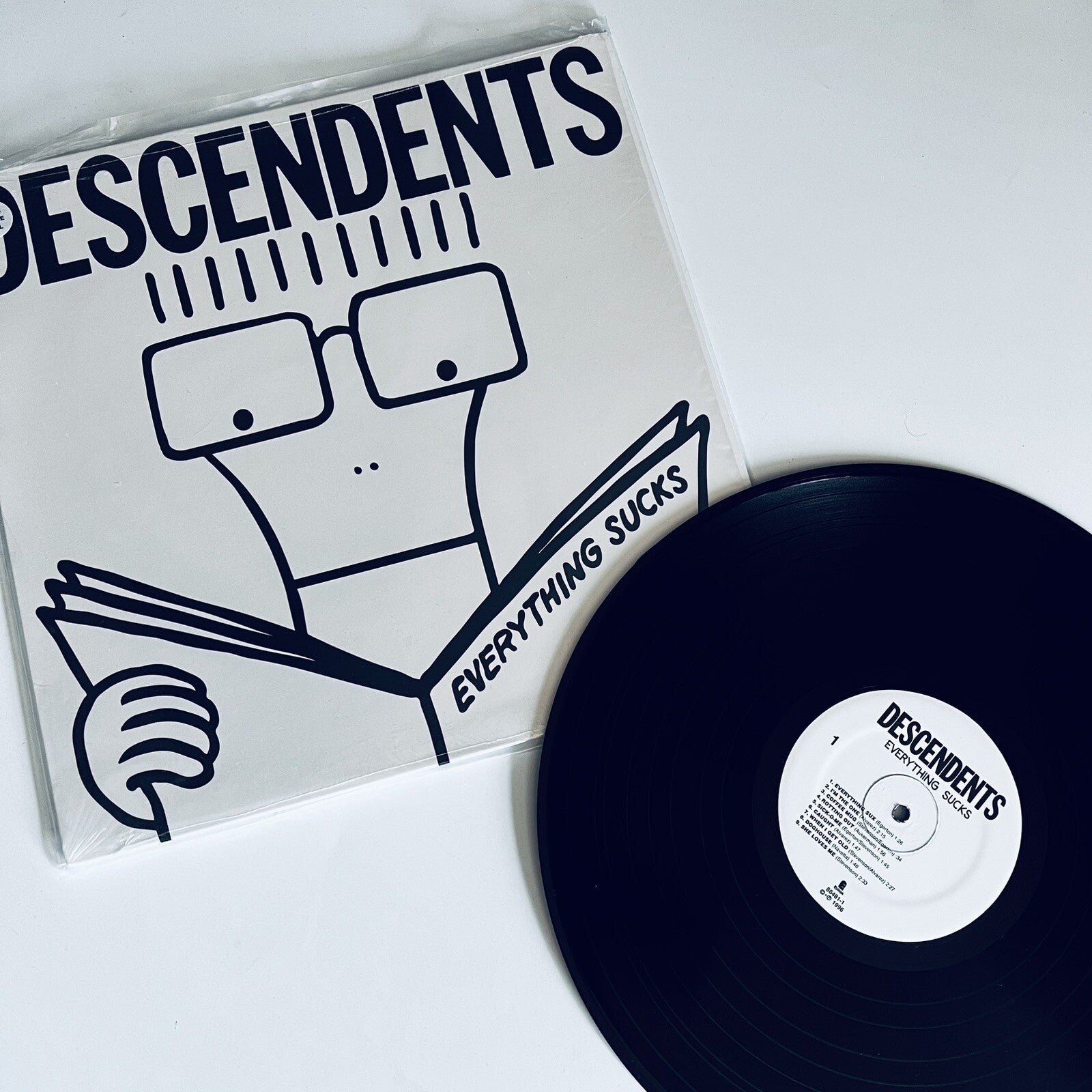 Descendents EVERYTHING SUCKS Color Vinyl LP 180g Record UNPLAYED