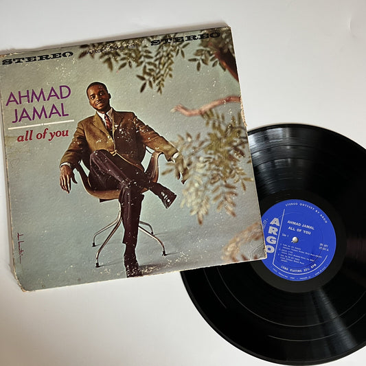 Ahmad Jamal ALL OF YOU Vinyl LP Record G+/VG+