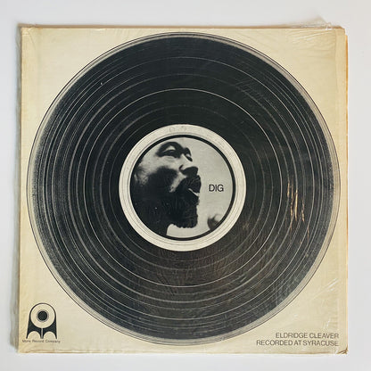 Eldridge Cleaver RECORDED AT SYRACUSE “DIG” Vinyl LP Record FIRST EDITION VG+