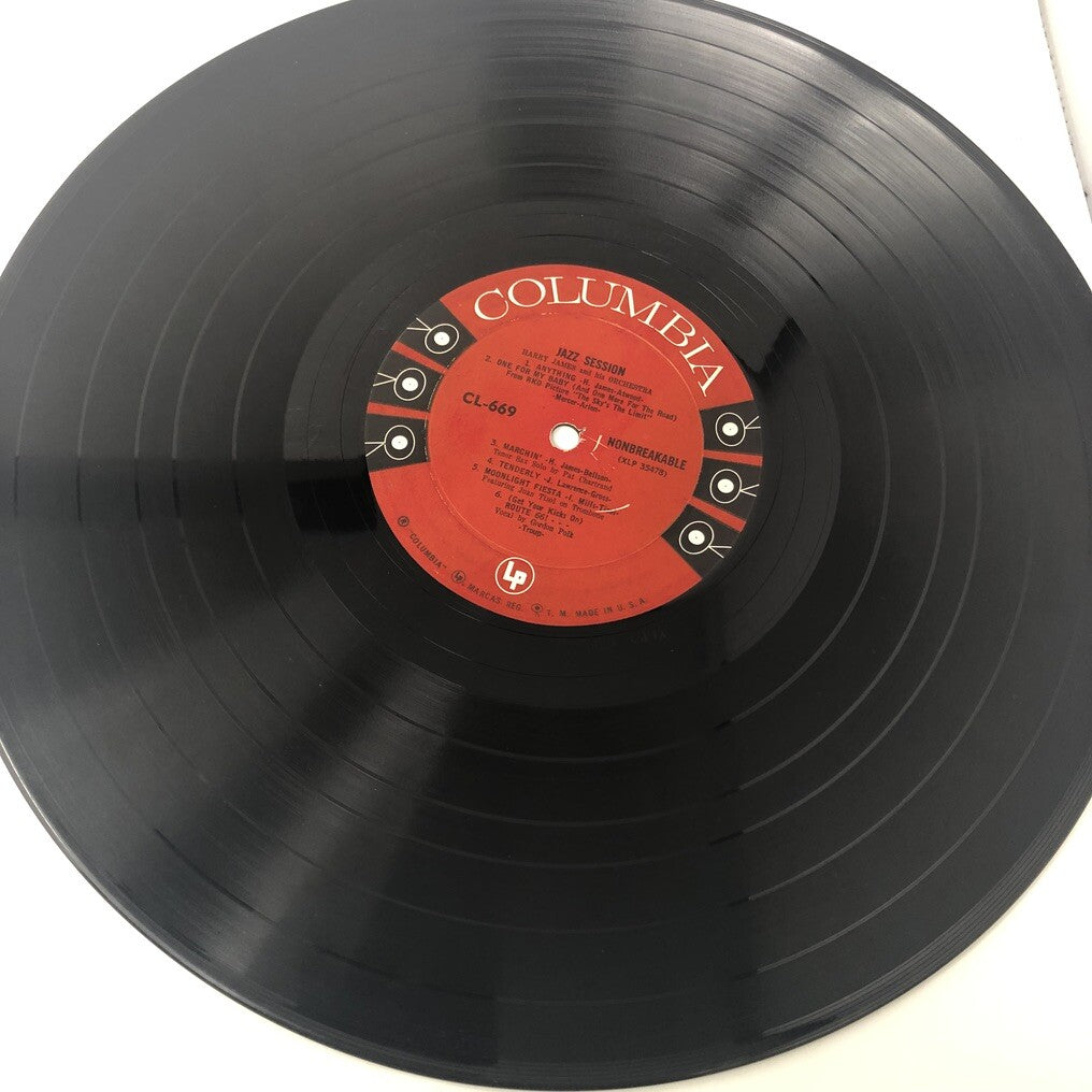 Harry James JAZZ SESSION Vinyl LP Record CL 669 (Columbia 6-eye) VG+