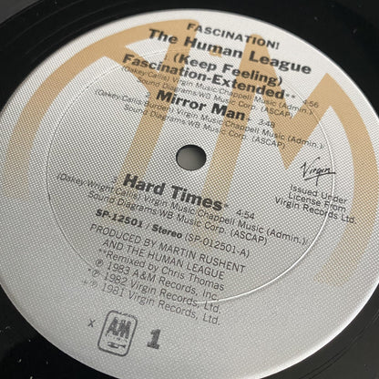 Human League FASCINATION Vinyl LP Record  VG+