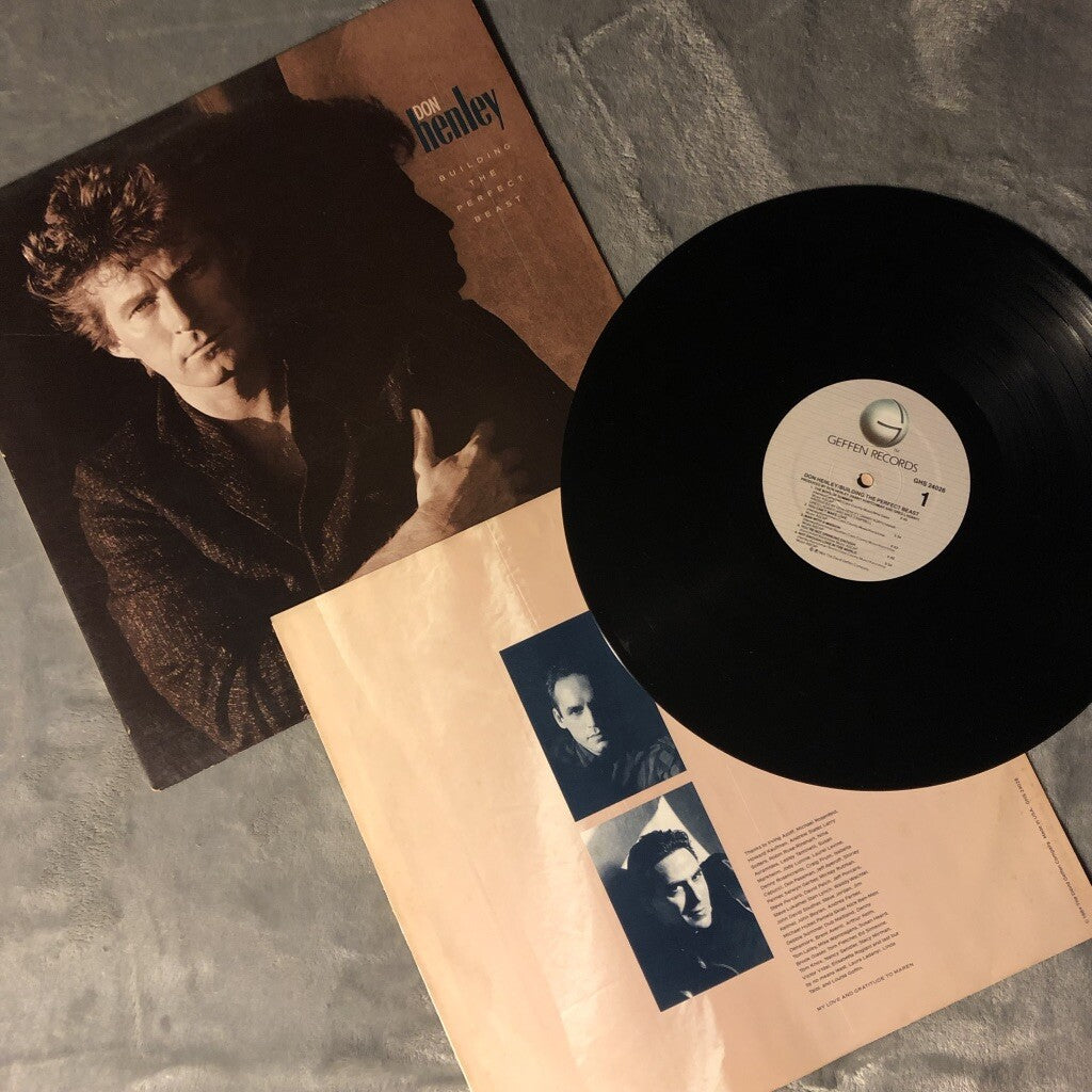 Don Henley BUILDING THE PERFECT BEAST Used Vinyl LP Record VG+