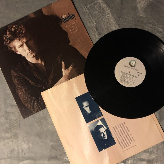 Don Henley BUILDING THE PERFECT BEAST Used Vinyl LP Record VG+