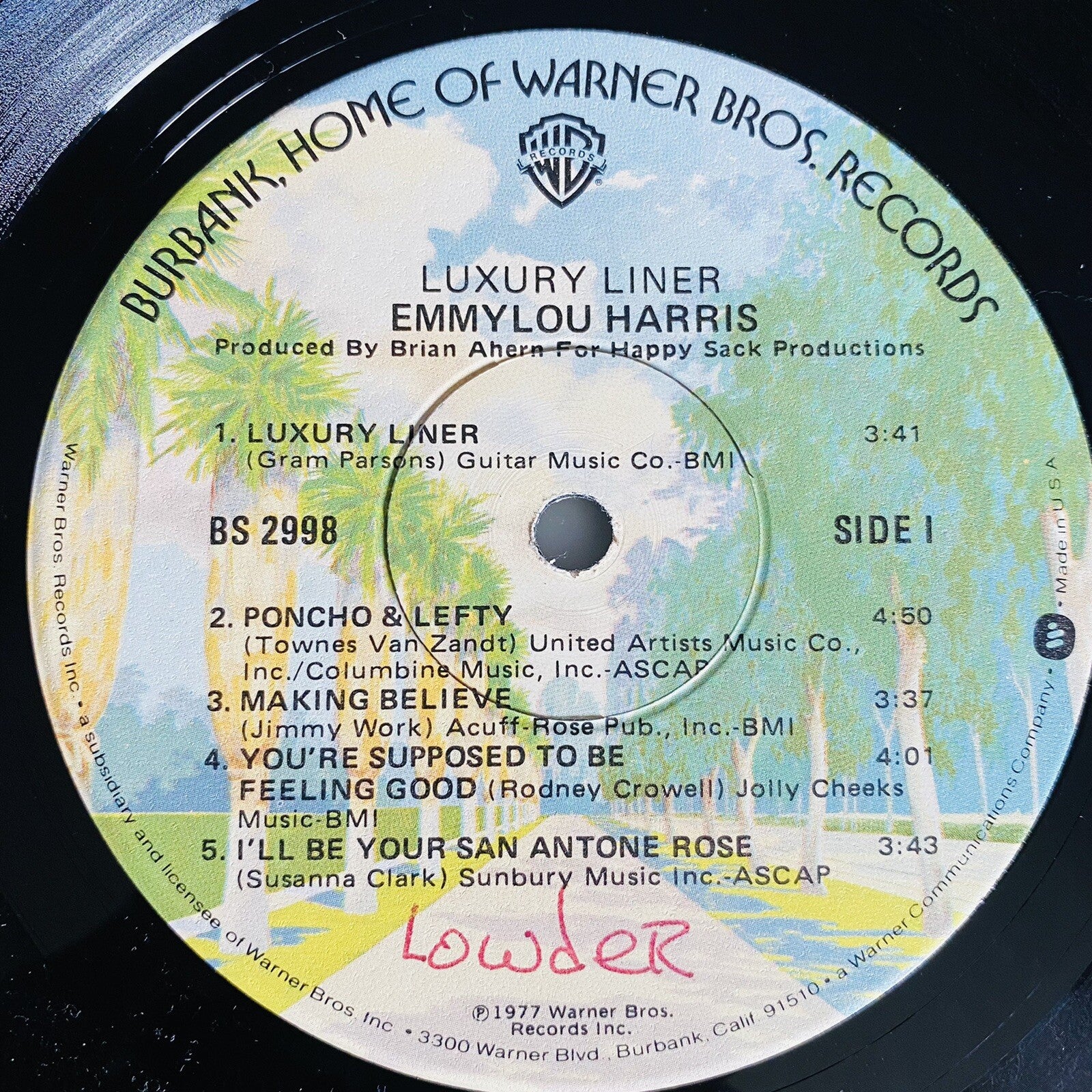 Emmylou Harris VINYL LP RECORD Bundle VG+ 