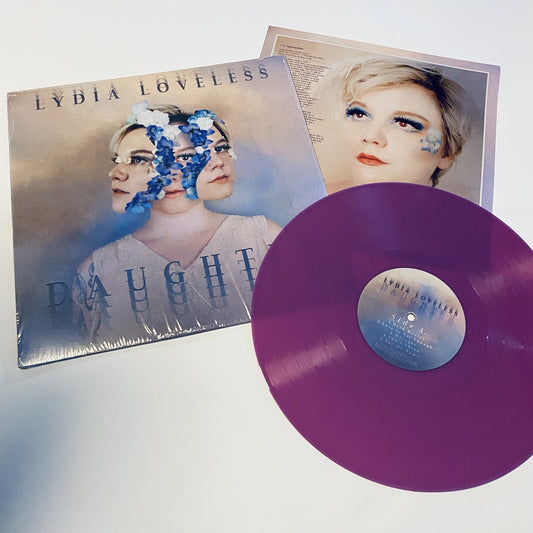 Lydia Loveless ‎DAUGHTER Colored Vinyl LP Record on VIOLET