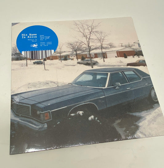 His Name Is Alive RETURN TO NEVER Clear Vinyl LP Record NEW SEALED