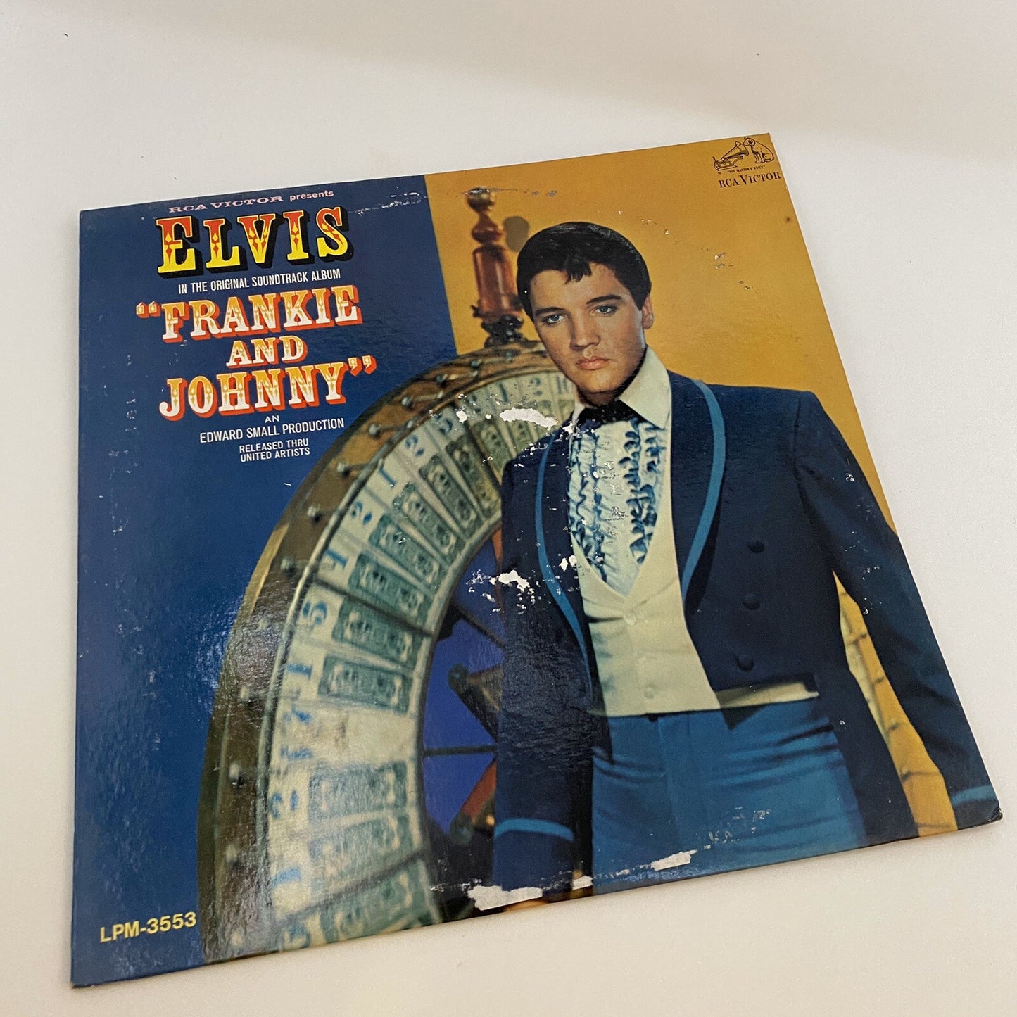 Elvis Presley FRANKIE AND JOHNNY Vinyl LP Record 1966 Mono G