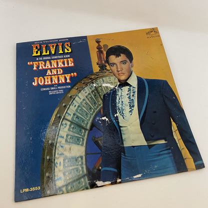 Elvis Presley FRANKIE AND JOHNNY Vinyl LP Record 1966 Mono G