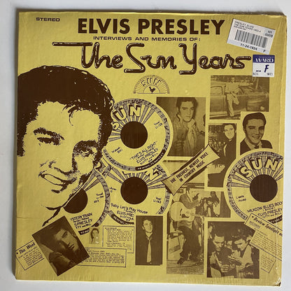 Elvis Presley THE SUN YEARS: INTERVIEWS & MEMORIES Vinyl LP Record VG+