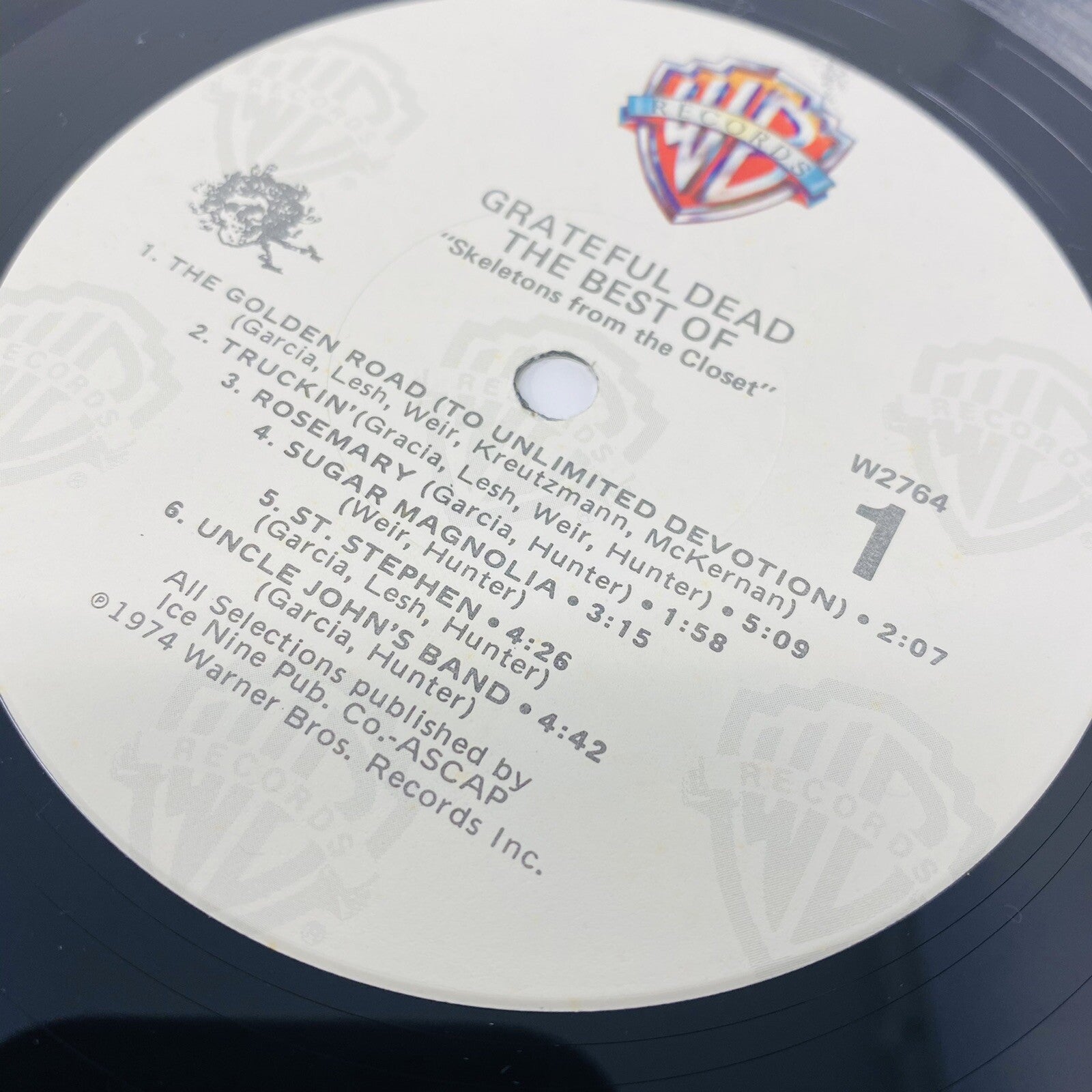The Grateful Dead BEST OF Vinyl LP Record VG+
