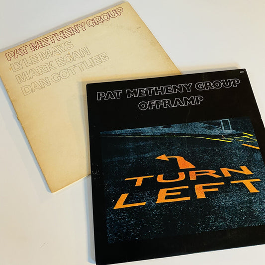 Pat Metheny Group OFFRAMP + SELF-TITLED Vinyl LP Record VG+