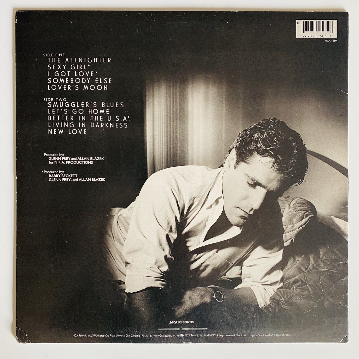 Glenn Frey + Don Henley ALLNIGHTER + CAN’T STAND STILL Solo Vinyl Records EX/VG+